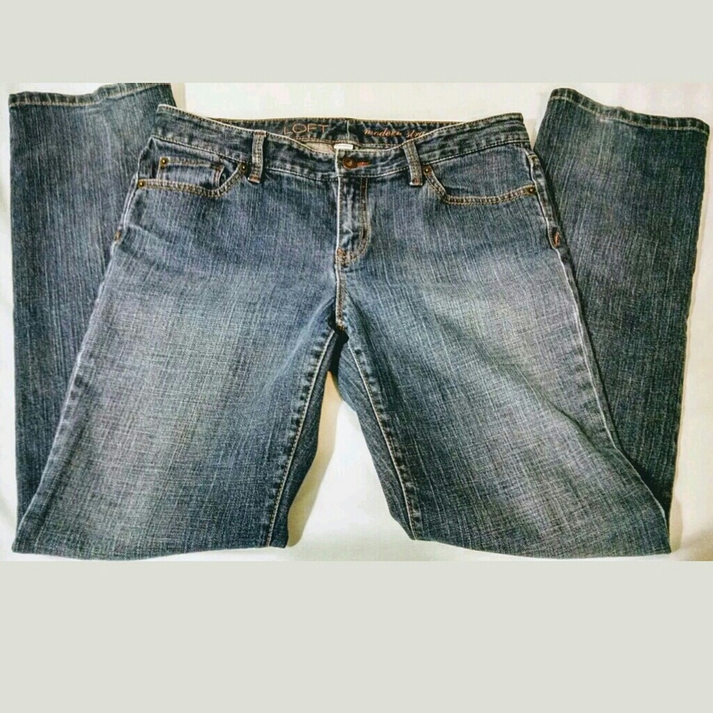 Loft Modern Straight Womens Jeans Size 8